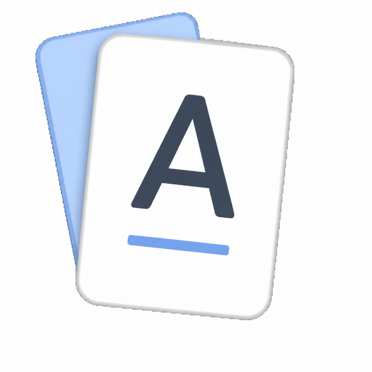 Smart flashcards